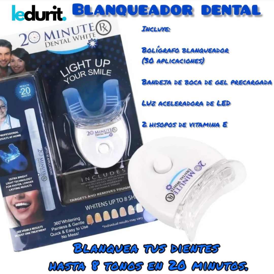 WhiteFast™-Blanqueador Dental en 20 minutos™+ 1 Guía de Cuidado Bucal GRATIS